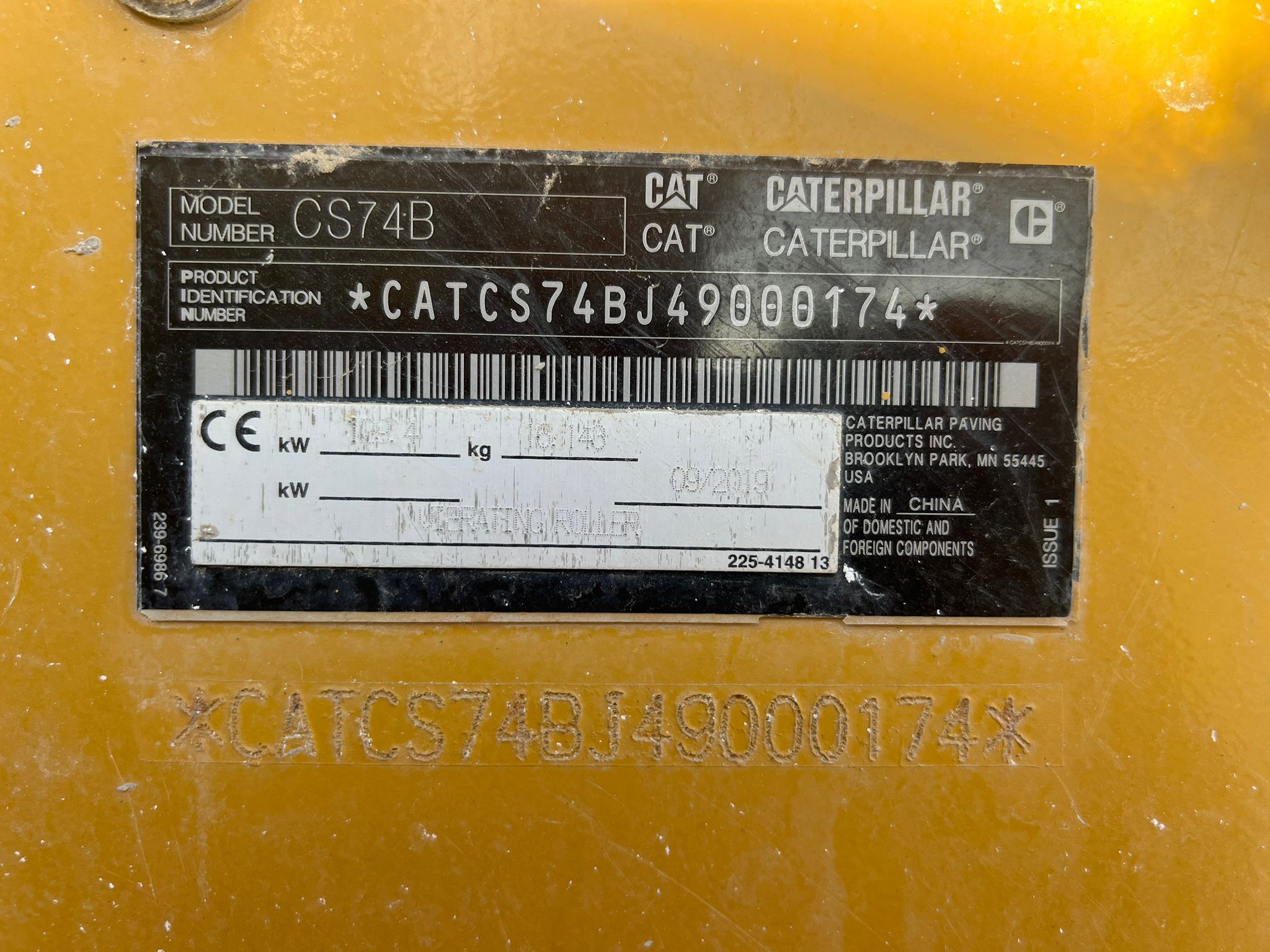 CATERPILLAR CS74B - Imagen 2
